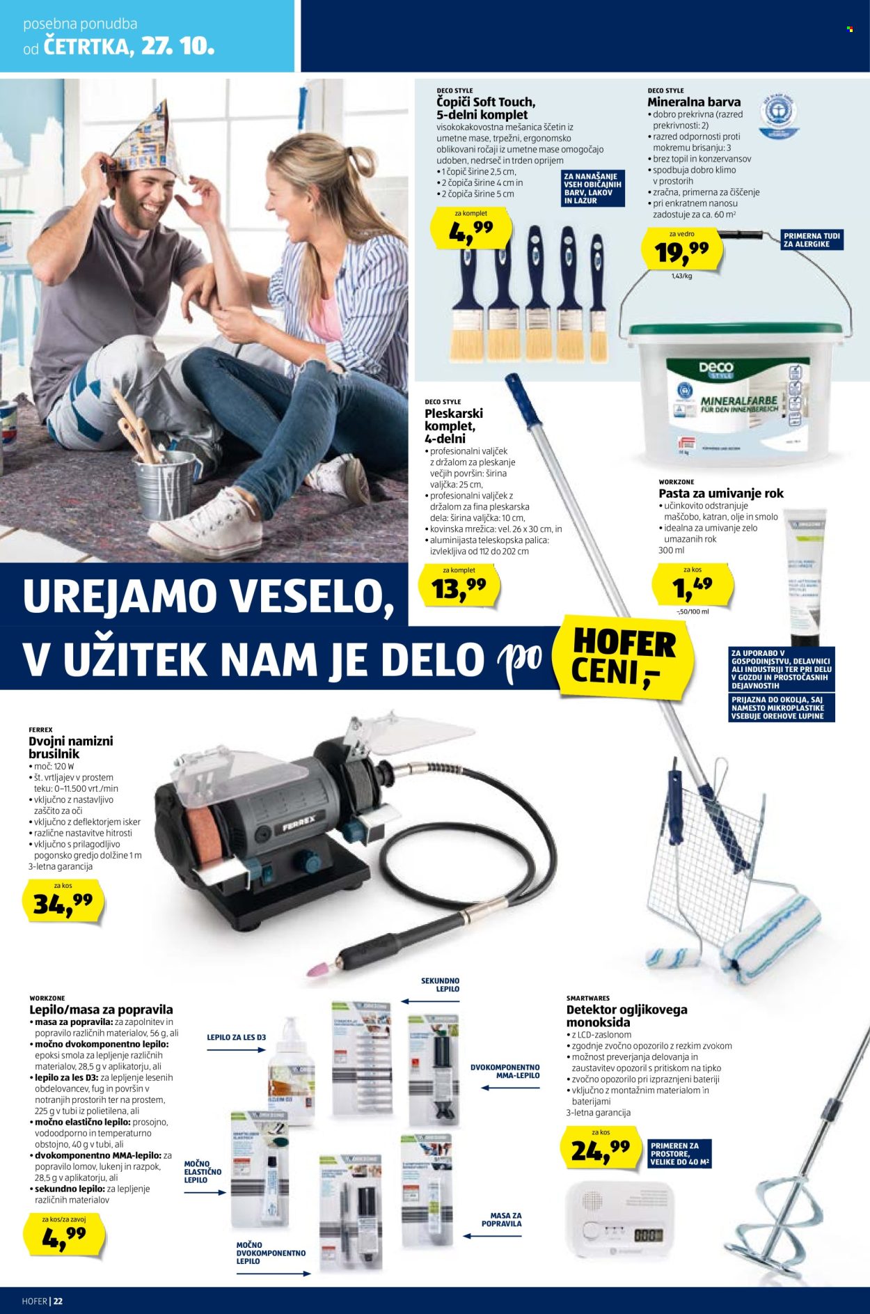 Hofer katalog - 20.10.2022 - 29.10.2022. Stran 22