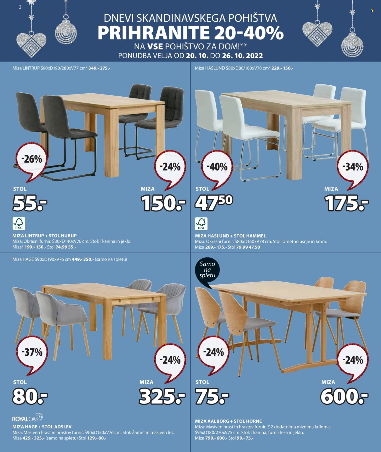 JYSK katalog - 20.10.2022 - 27.11.2022. Stran 2