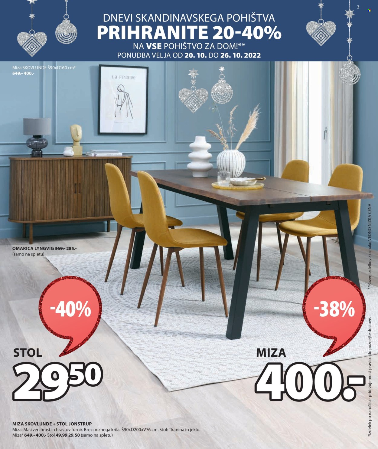 JYSK katalog - 20.10.2022 - 27.11.2022. Stran 3