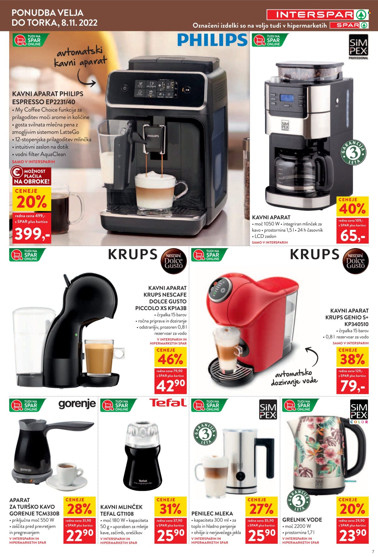 INTERSPAR katalog - 26.10.2022 - 8.11.2022. Stran 7