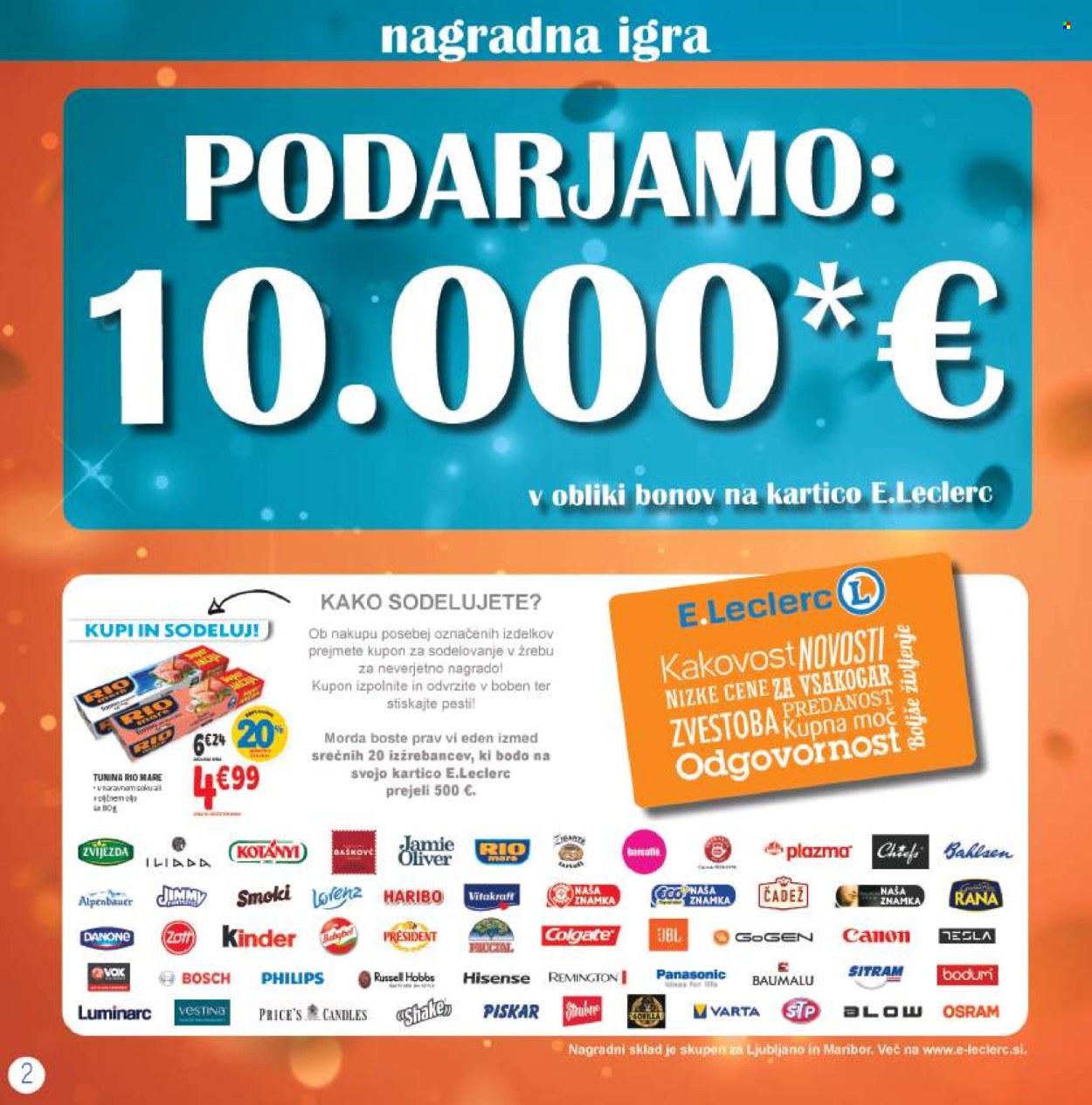 E.Leclerc katalog - 26.10.2022 - 5.11.2022. Stran 2