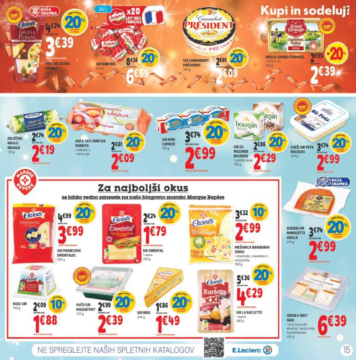 E.Leclerc katalog - 26.10.2022 - 5.11.2022. Stran 15