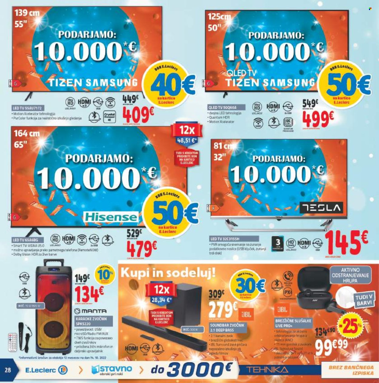E.Leclerc katalog - 26.10.2022 - 5.11.2022. Stran 28