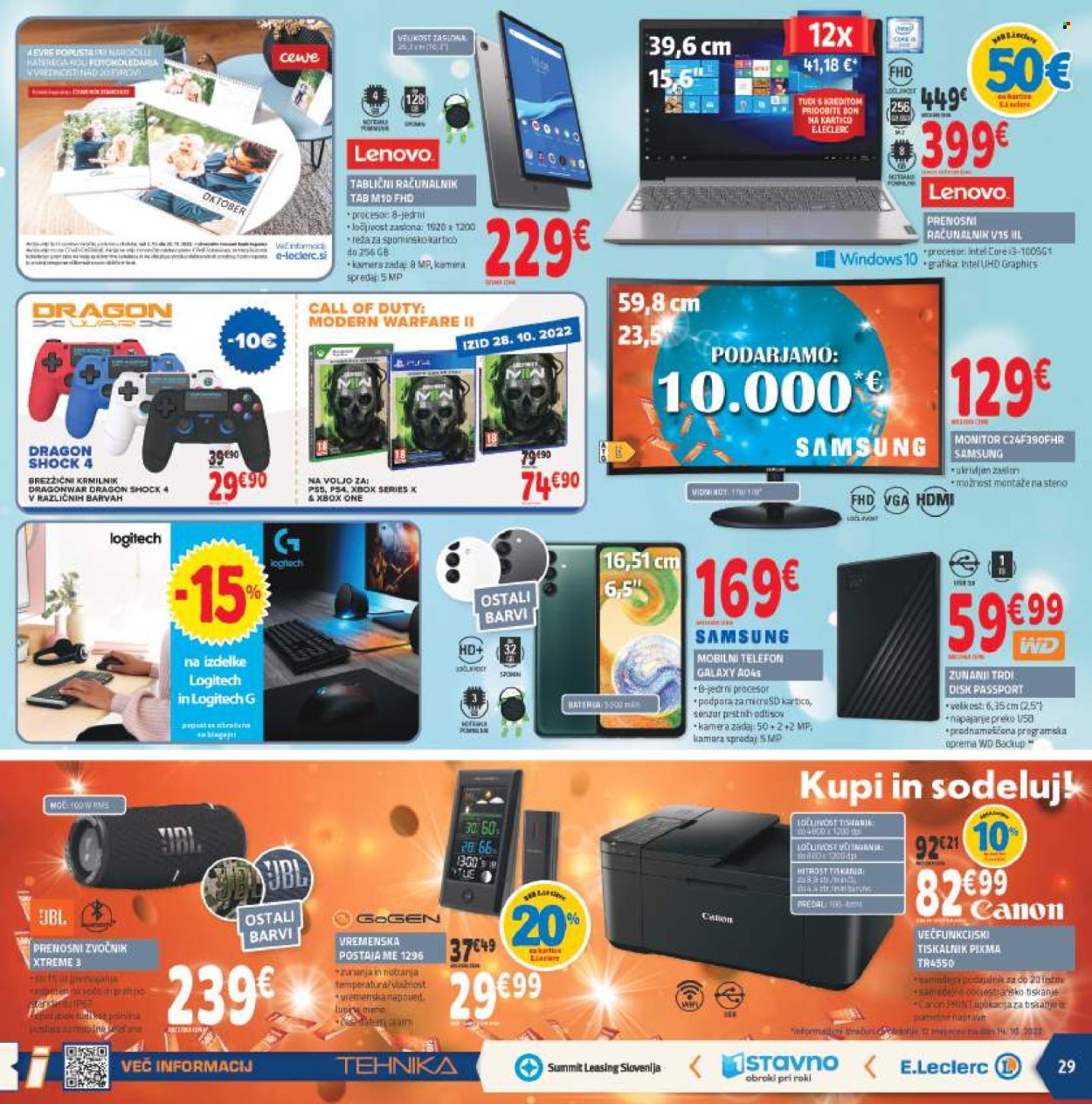 E.Leclerc katalog - 26.10.2022 - 5.11.2022. Stran 29