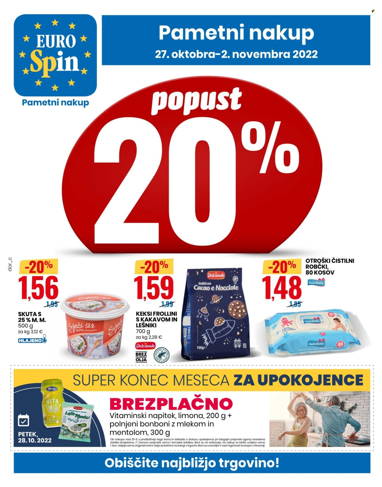 EuroSpin katalog - 27.10.2022 - 2.11.2022. Stran 1