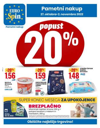 EuroSpin katalog - 27.10.2022 - 02.11.2022.