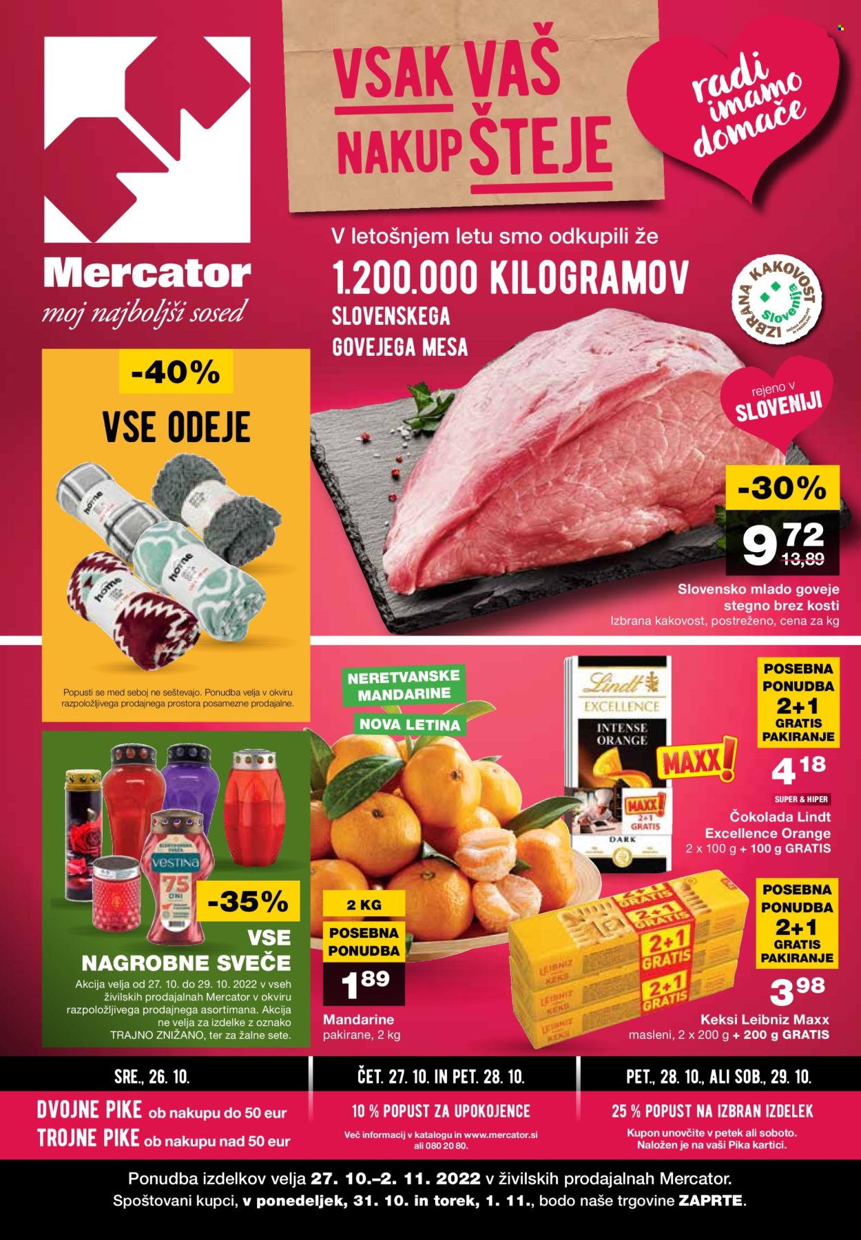 Mercator katalog - 27.10.2022 - 2.11.2022. Stran 1