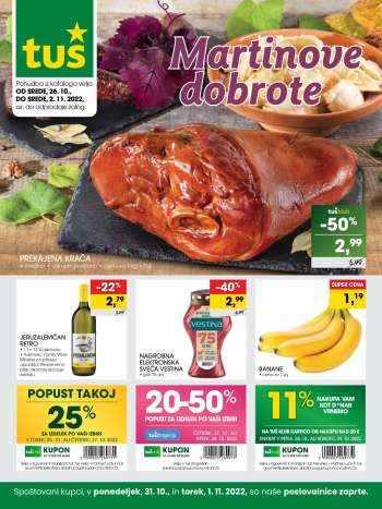 Tuš katalog - 26.10.2022 - 02.11.2022.
