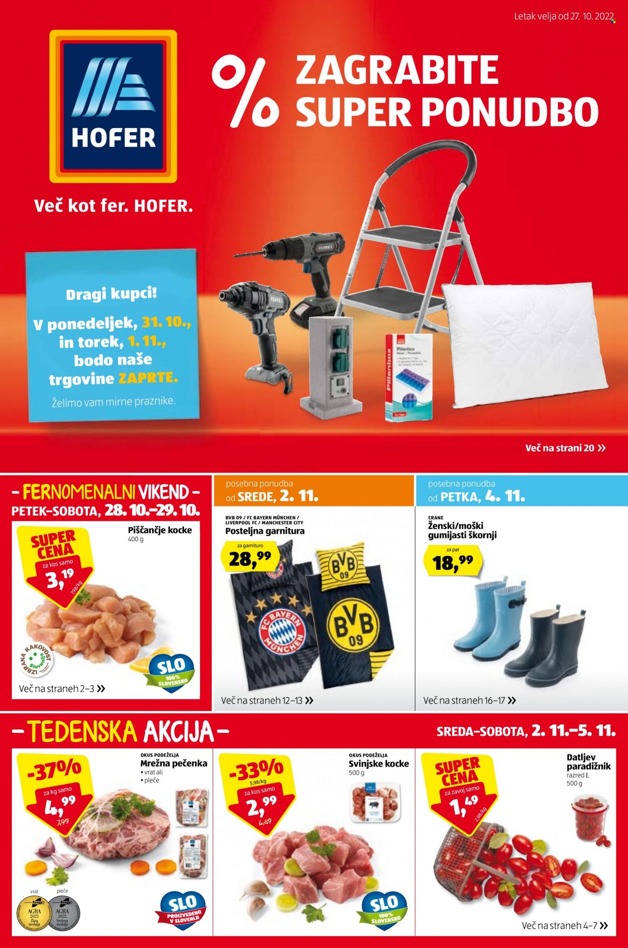 Hofer katalog - 27.10.2022 - 5.11.2022. Stran 1