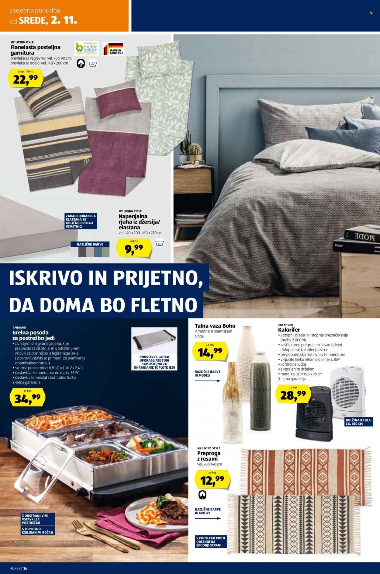 Hofer katalog - 27.10.2022 - 5.11.2022. Stran 14