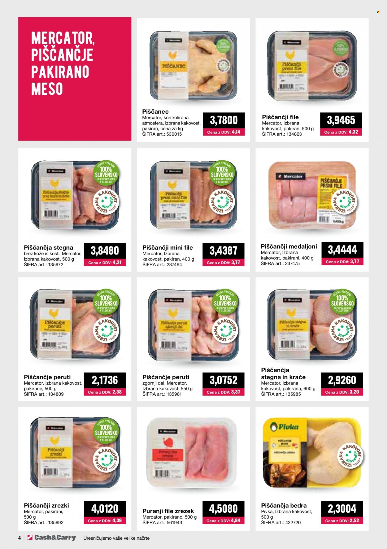 Mercator Cash & Carry katalog - 1.11.2022 - 30.11.2022. Stran 4