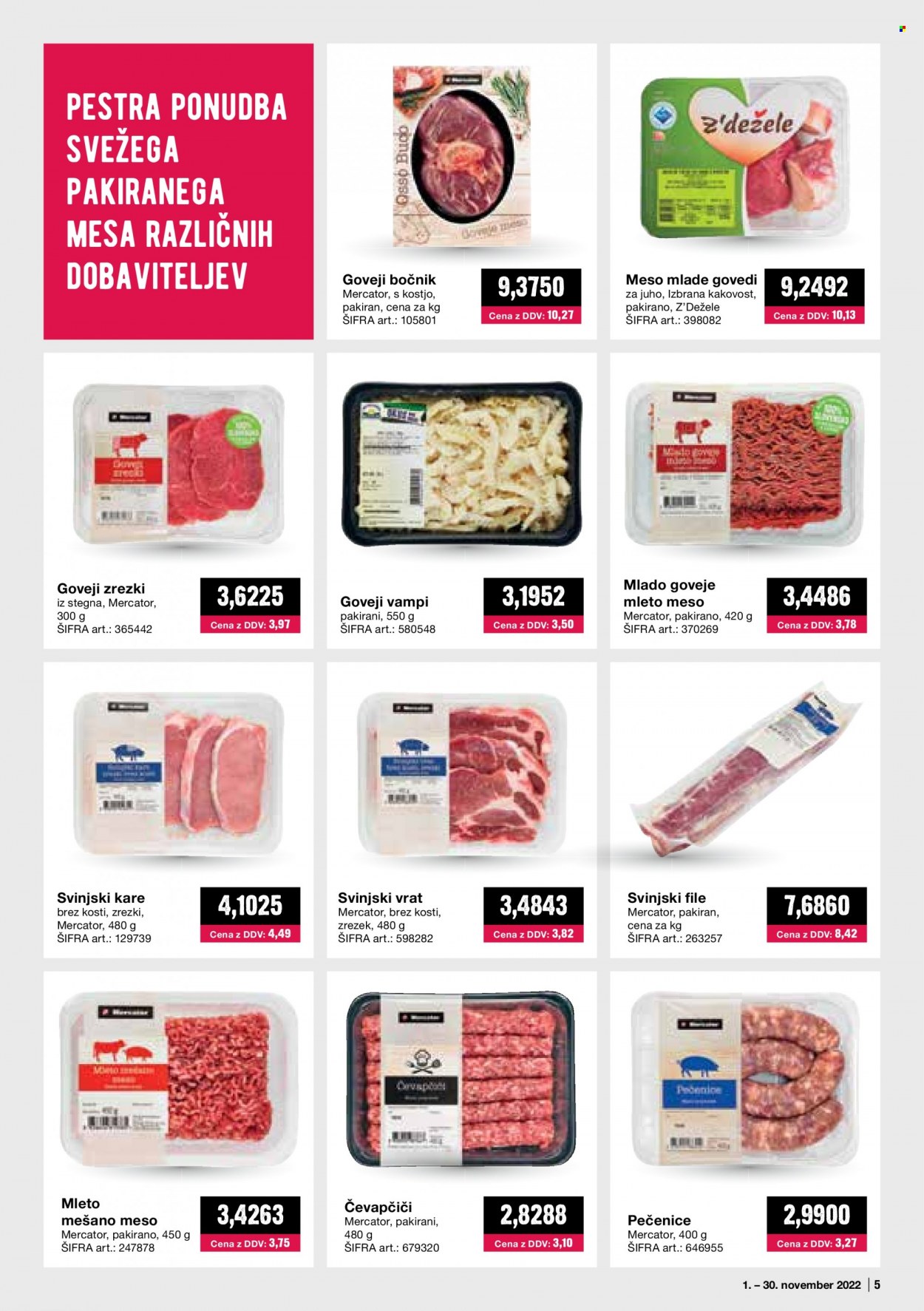 Mercator Cash & Carry katalog - 1.11.2022 - 30.11.2022. Stran 5