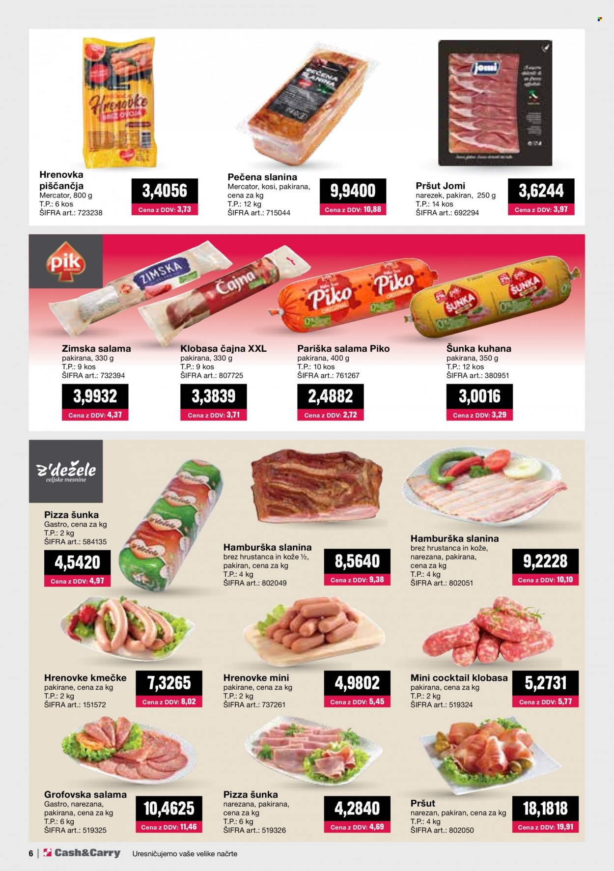 Mercator Cash & Carry katalog - 1.11.2022 - 30.11.2022. Stran 6