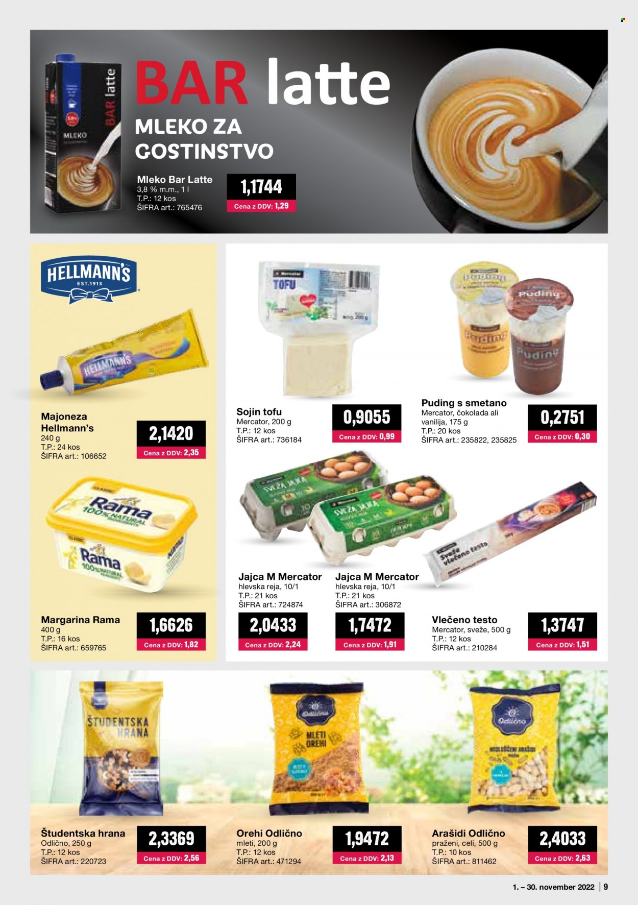 Mercator Cash & Carry katalog - 1.11.2022 - 30.11.2022. Stran 9