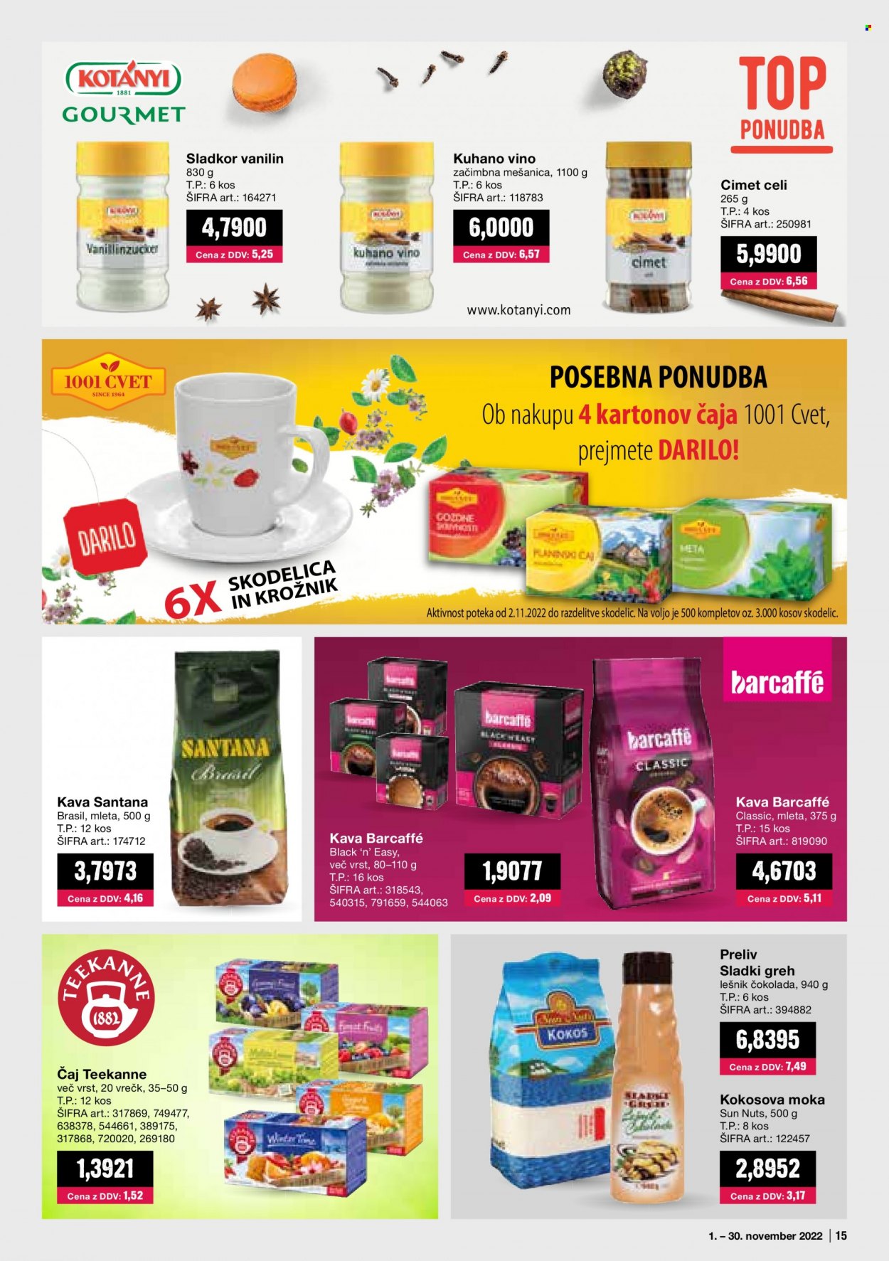 Mercator Cash & Carry katalog - 1.11.2022 - 30.11.2022. Stran 15