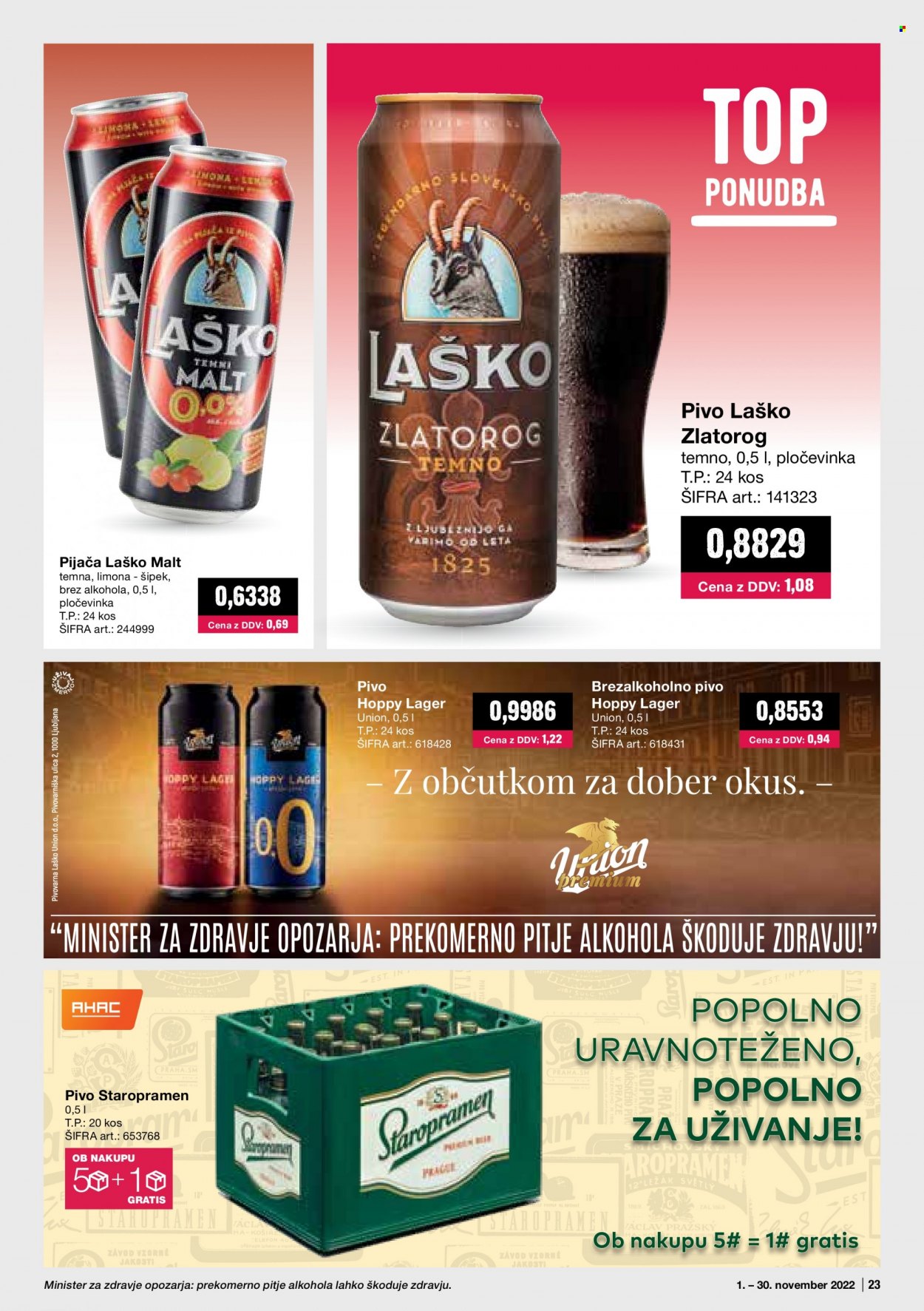 Mercator Cash & Carry katalog - 1.11.2022 - 30.11.2022. Stran 23