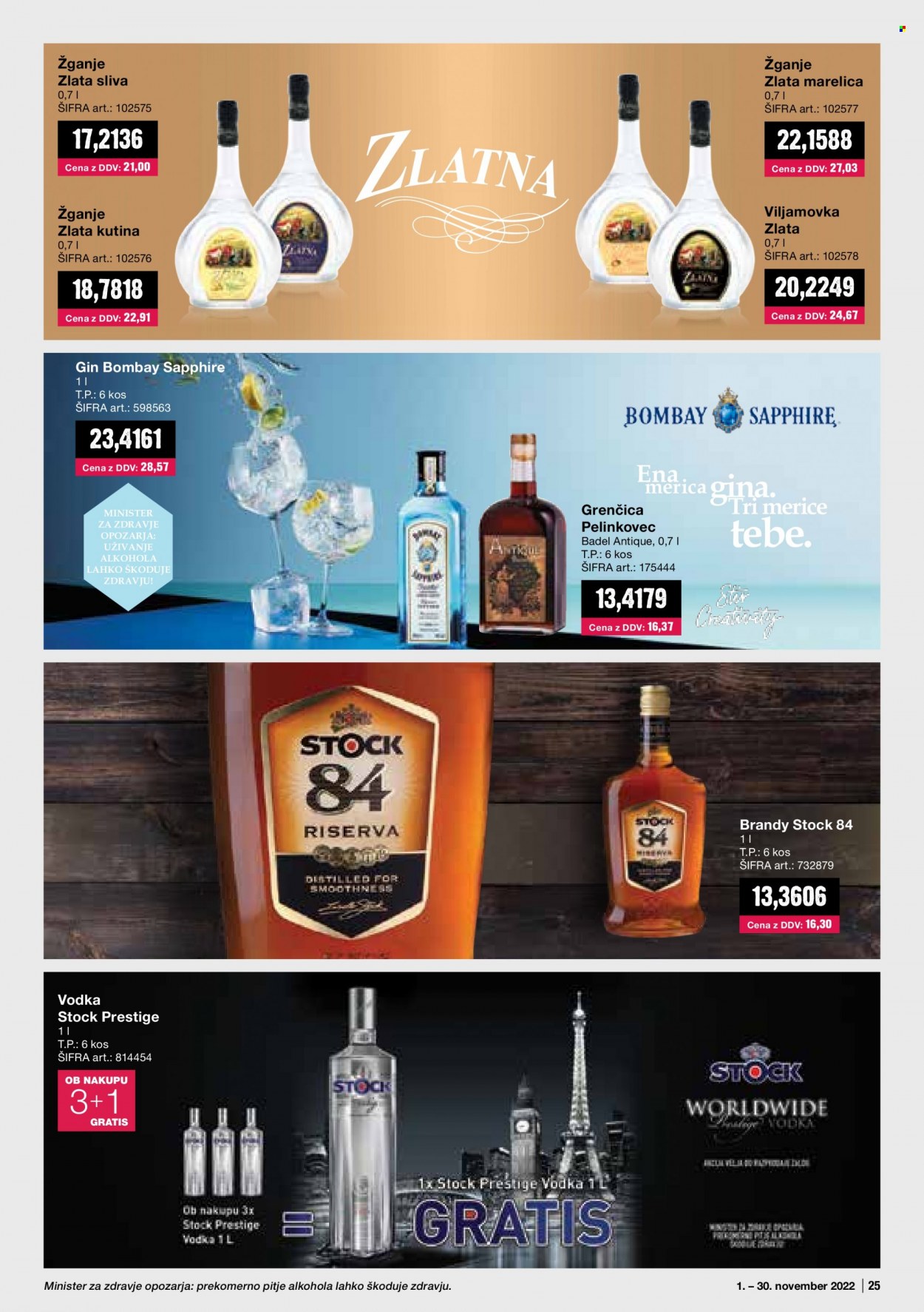 Mercator Cash & Carry katalog - 1.11.2022 - 30.11.2022. Stran 25