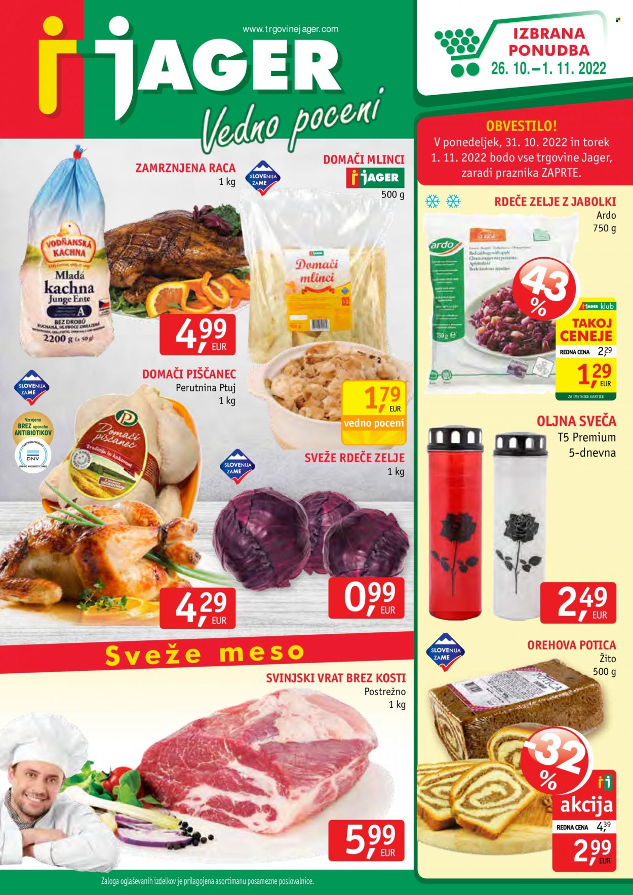 JAGER katalog - 26.10.2022 - 1.11.2022. Stran 1