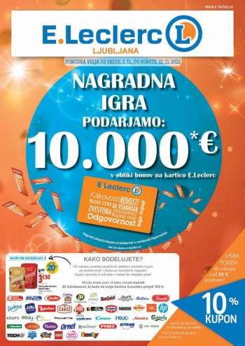 E.Leclerc katalog - 02.11.2022 - 12.11.2022.