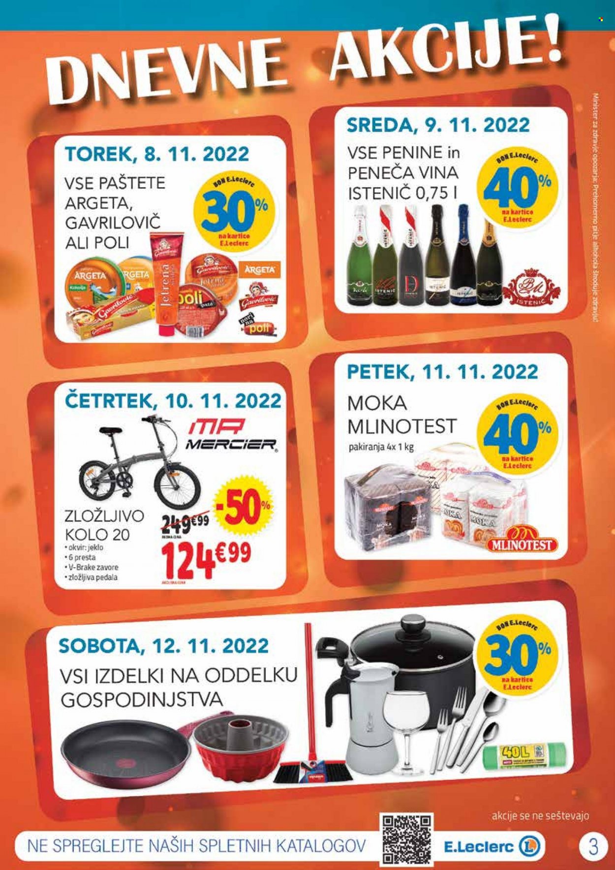 E.Leclerc katalog - 2.11.2022 - 12.11.2022. Stran 3