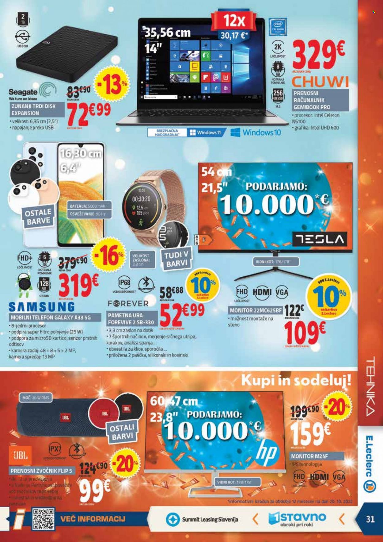 E.Leclerc katalog - 2.11.2022 - 12.11.2022. Stran 31