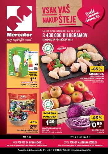 Mercator katalog - 03.11.2022 - 09.11.2022.