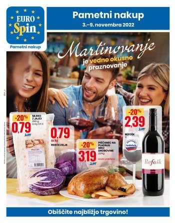 EuroSpin katalog - 03.11.2022 - 09.11.2022.