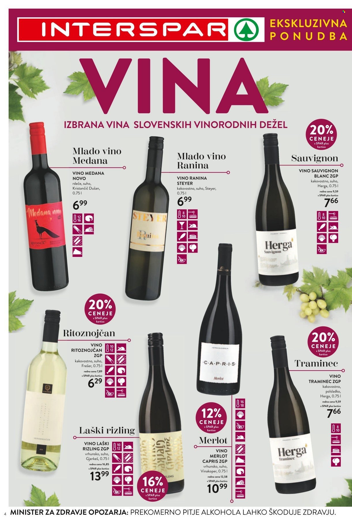 INTERSPAR katalog - 3.11.2022 - 15.11.2022. Stran 4