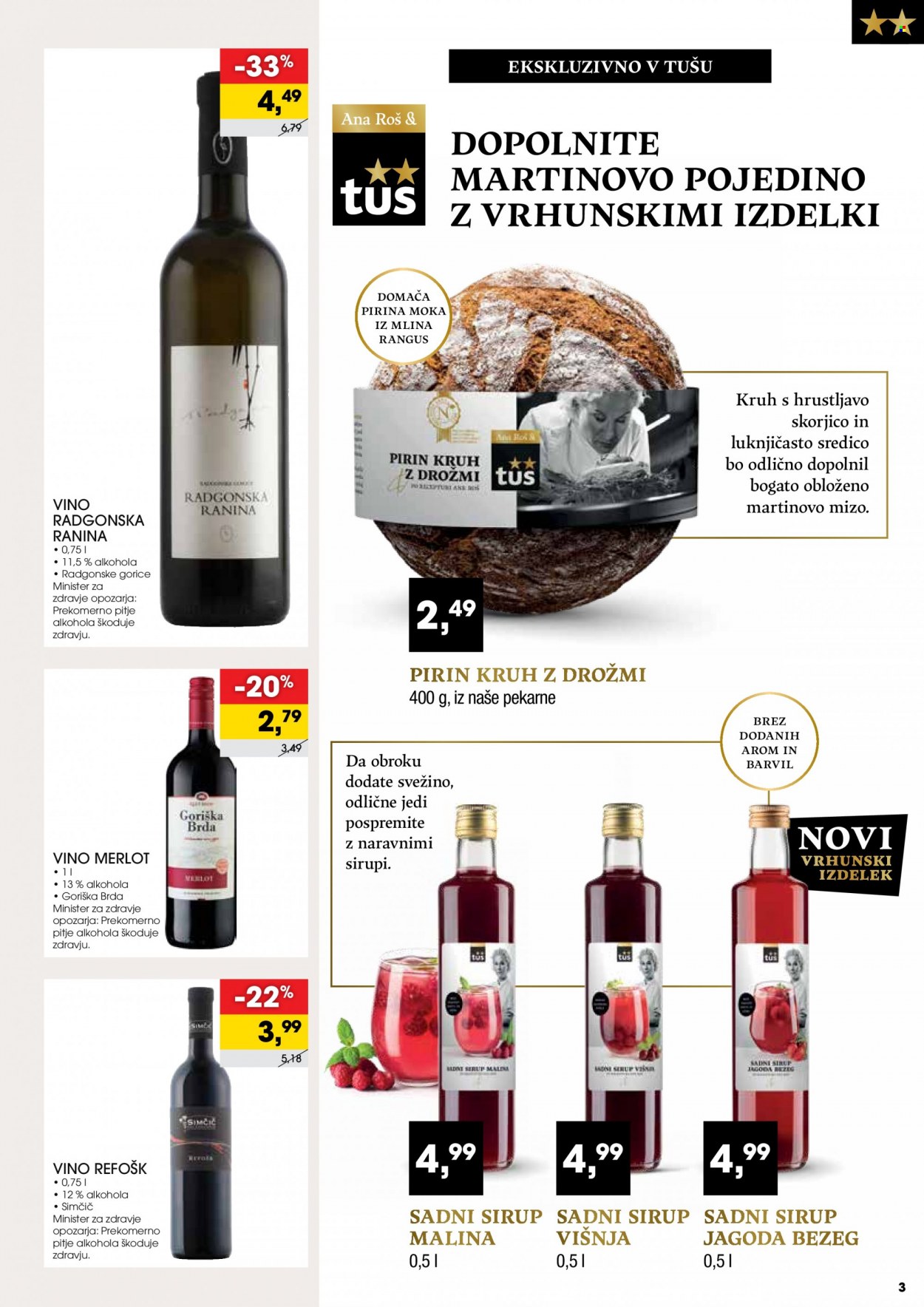 Tuš katalog - 3.11.2022 - 8.11.2022. Stran 3