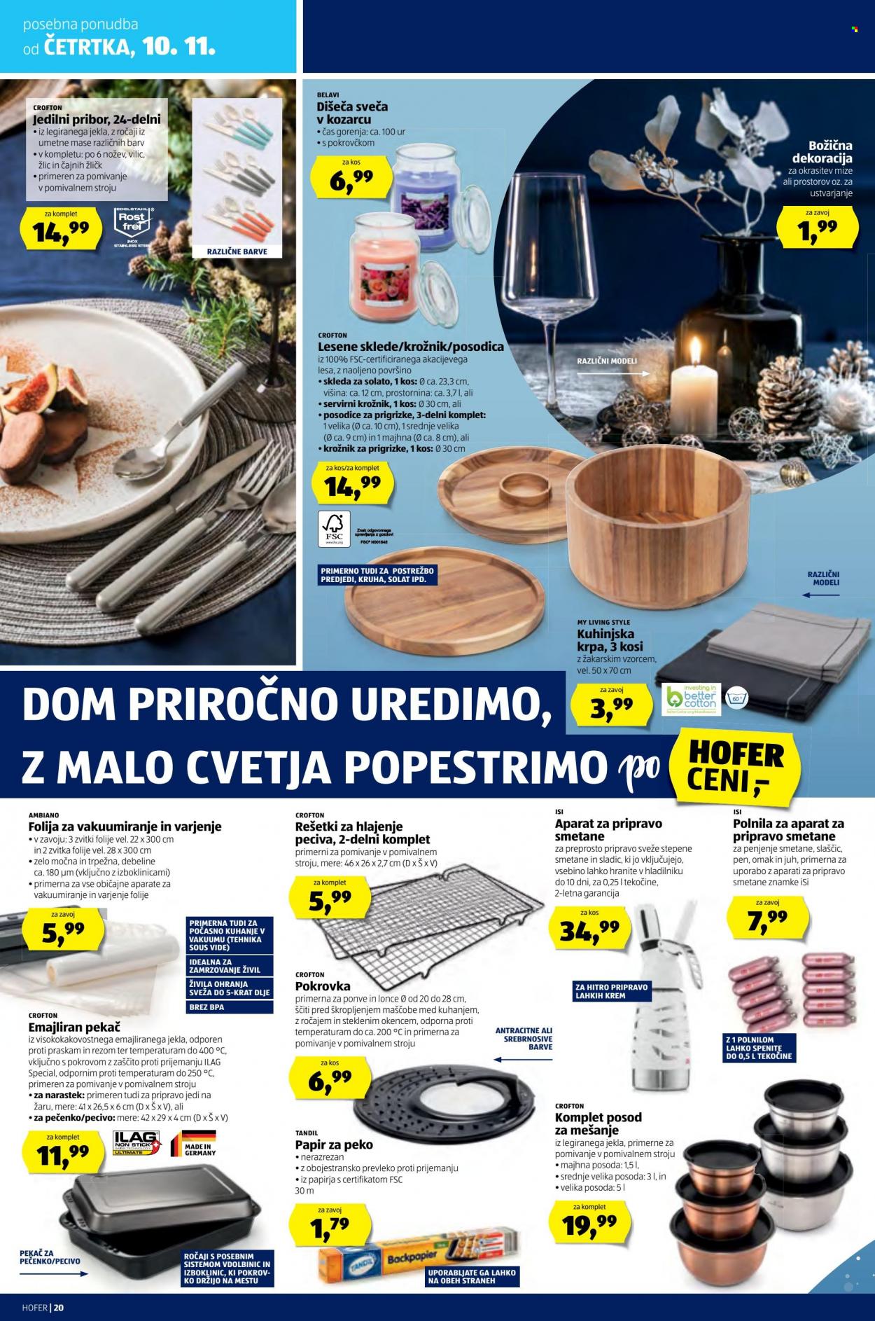 Hofer katalog - 3.11.2022 - 12.11.2022. Stran 20