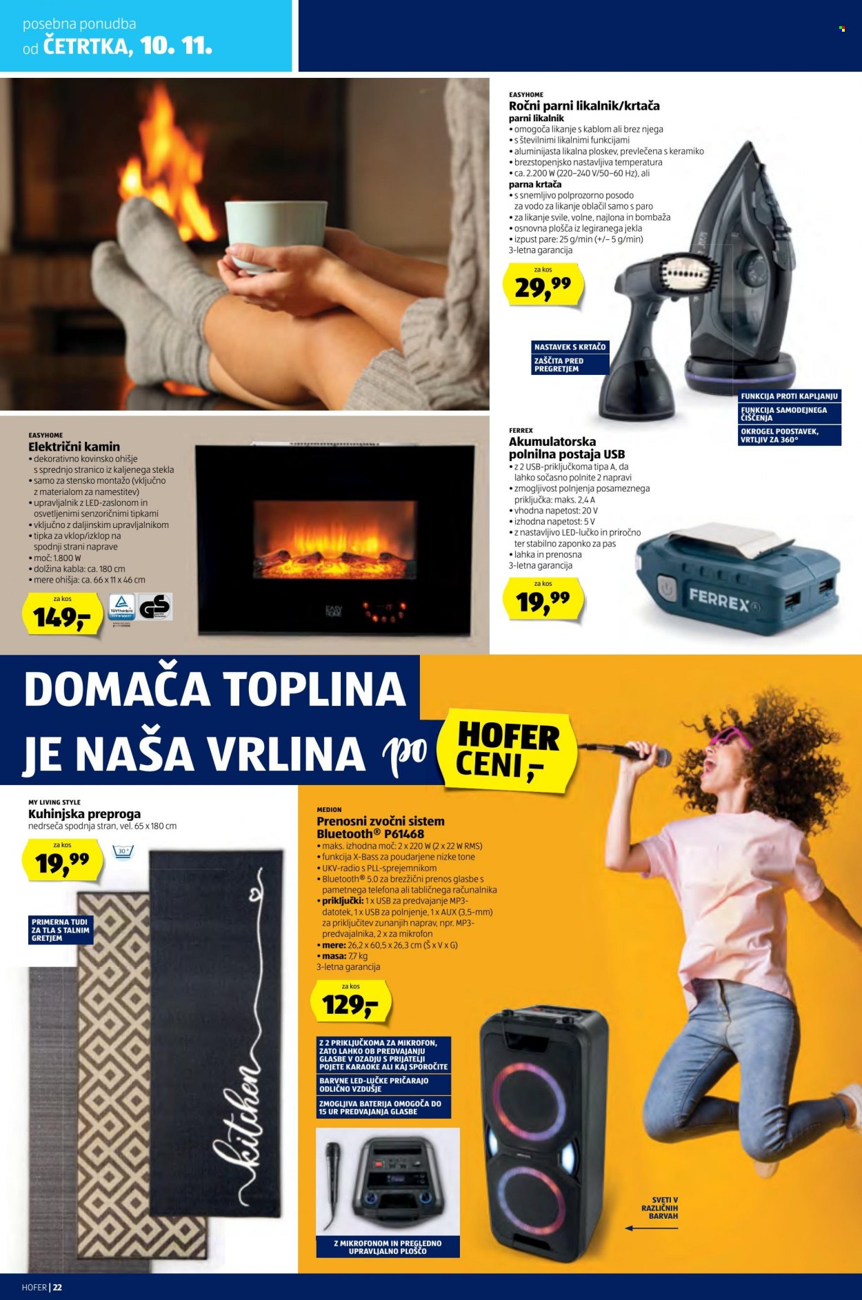 Hofer katalog - 3.11.2022 - 12.11.2022. Stran 22