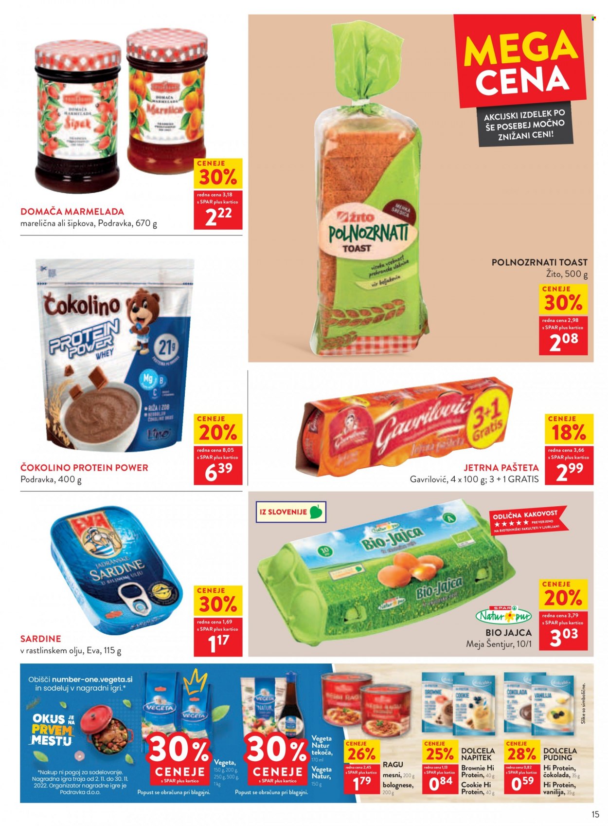 SPAR katalog - 9.11.2022 - 22.11.2022. Stran 15