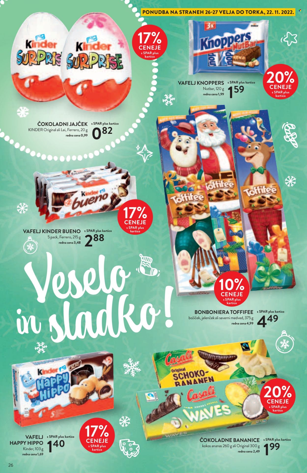 INTERSPAR katalog - 9.11.2022 - 31.12.2022. Stran 26