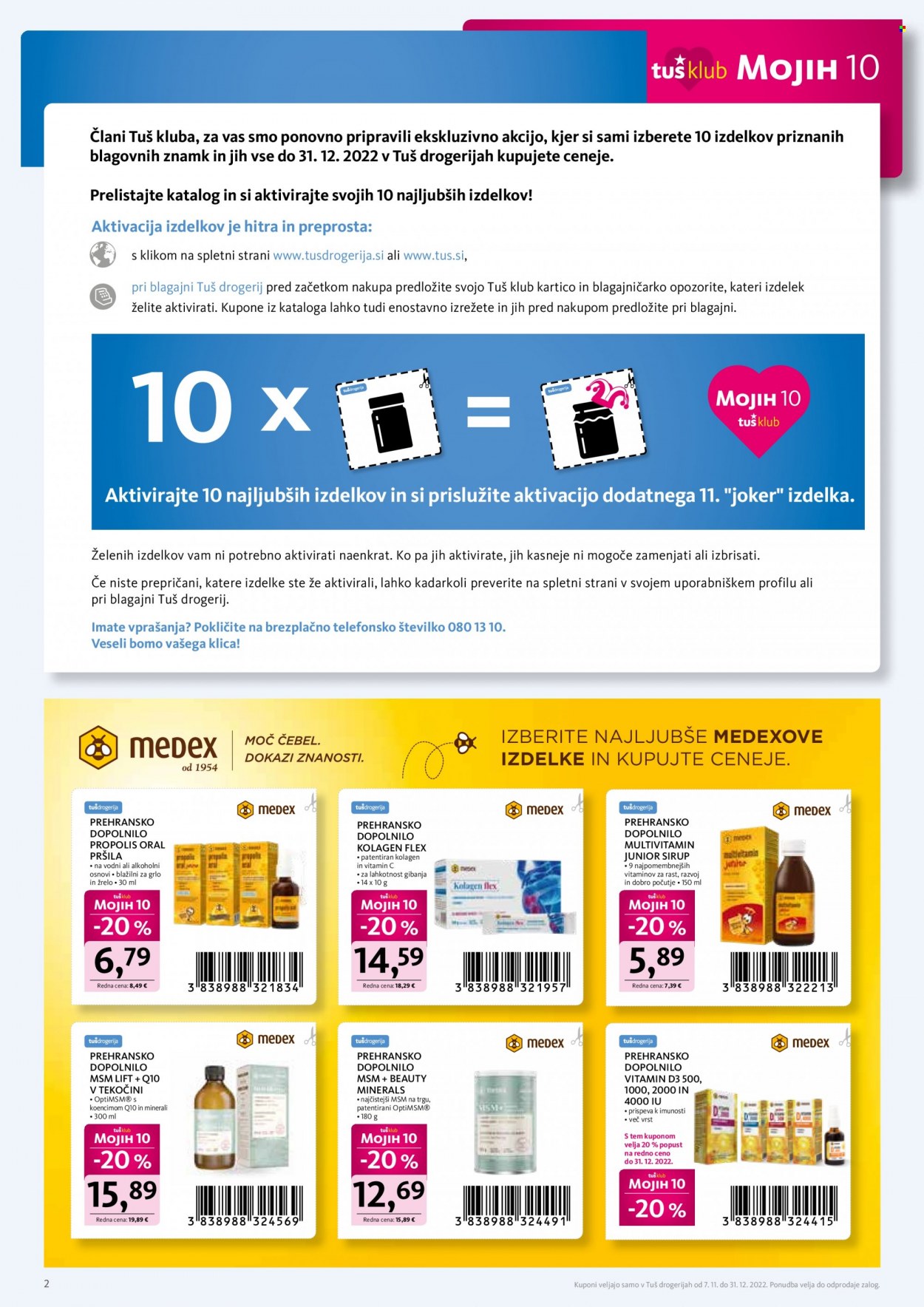 Tuš Drogeria katalog - 7.11.2022 - 31.12.2022. Stran 2