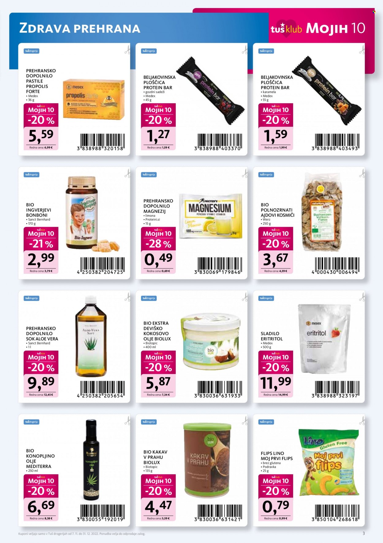 Tuš Drogeria katalog - 7.11.2022 - 31.12.2022. Stran 3