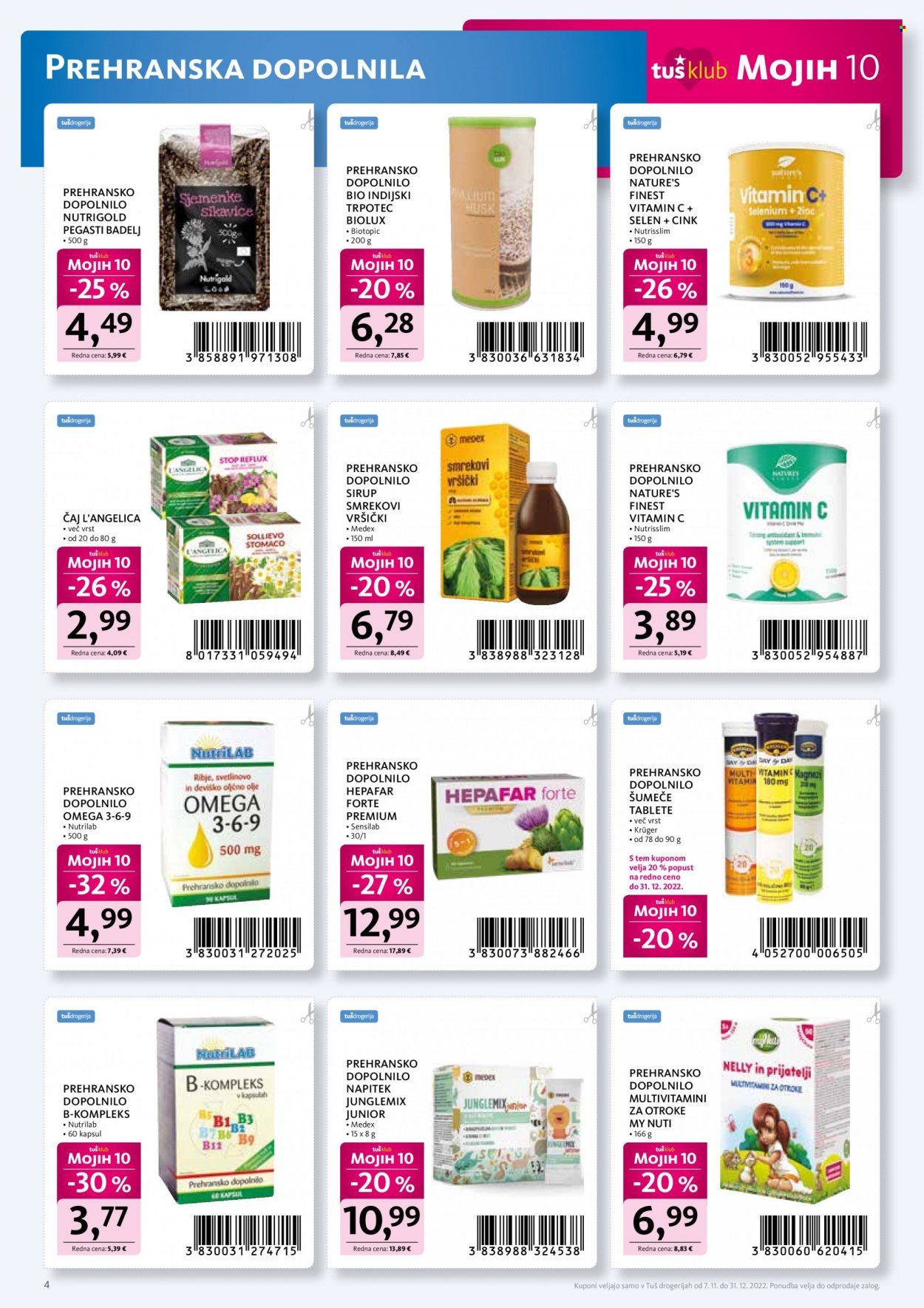 Tuš Drogeria katalog - 7.11.2022 - 31.12.2022. Stran 4