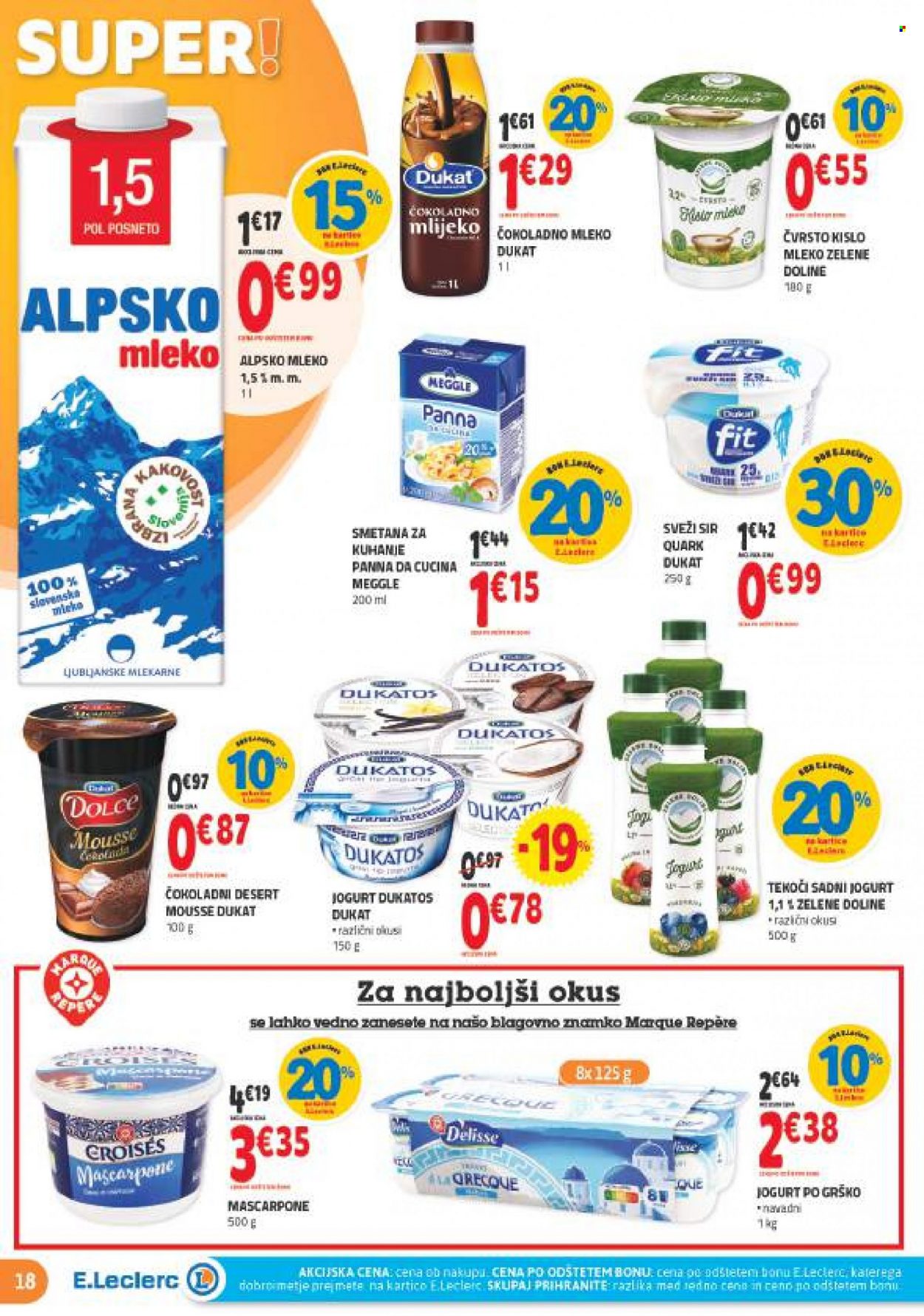E.Leclerc katalog - 9.11.2022 - 19.11.2022. Stran 18
