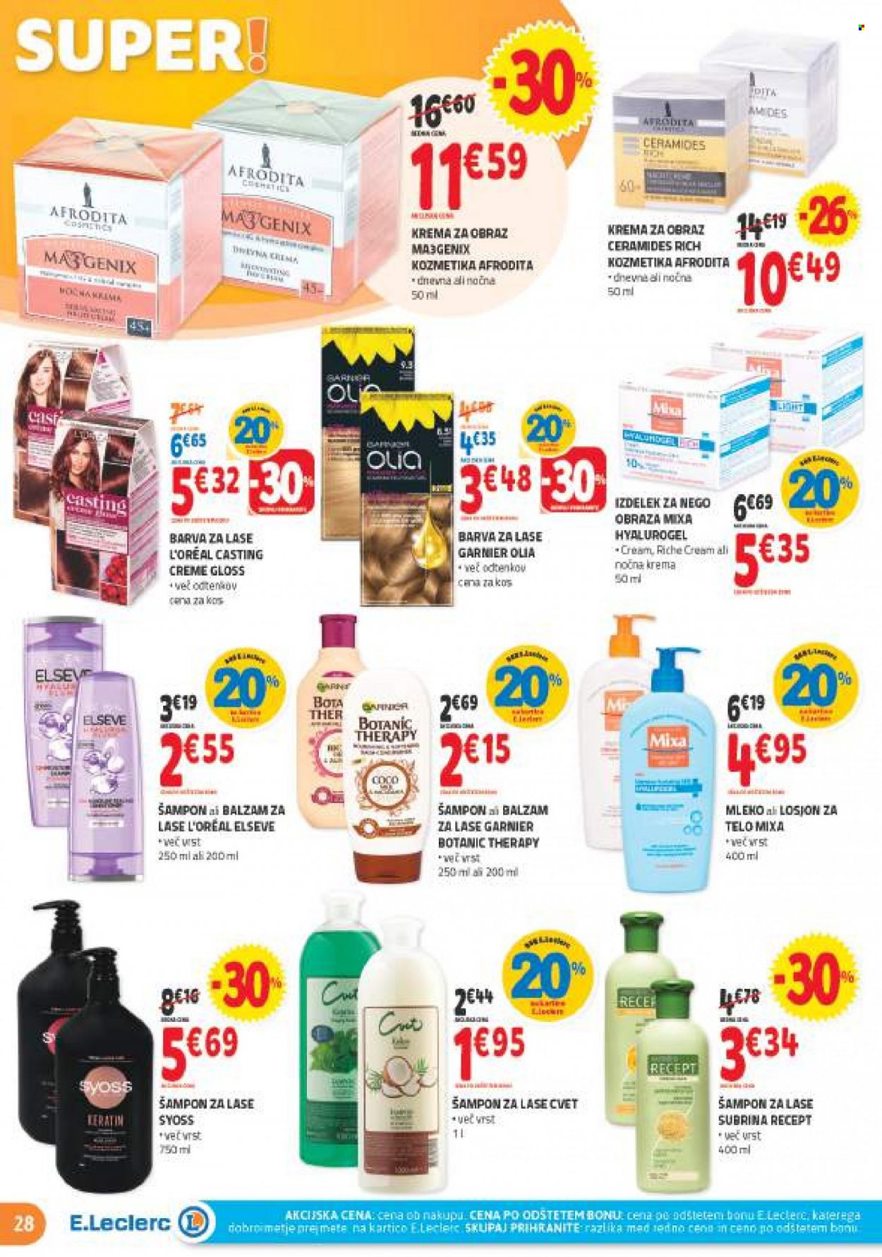 E.Leclerc katalog - 9.11.2022 - 19.11.2022. Stran 28