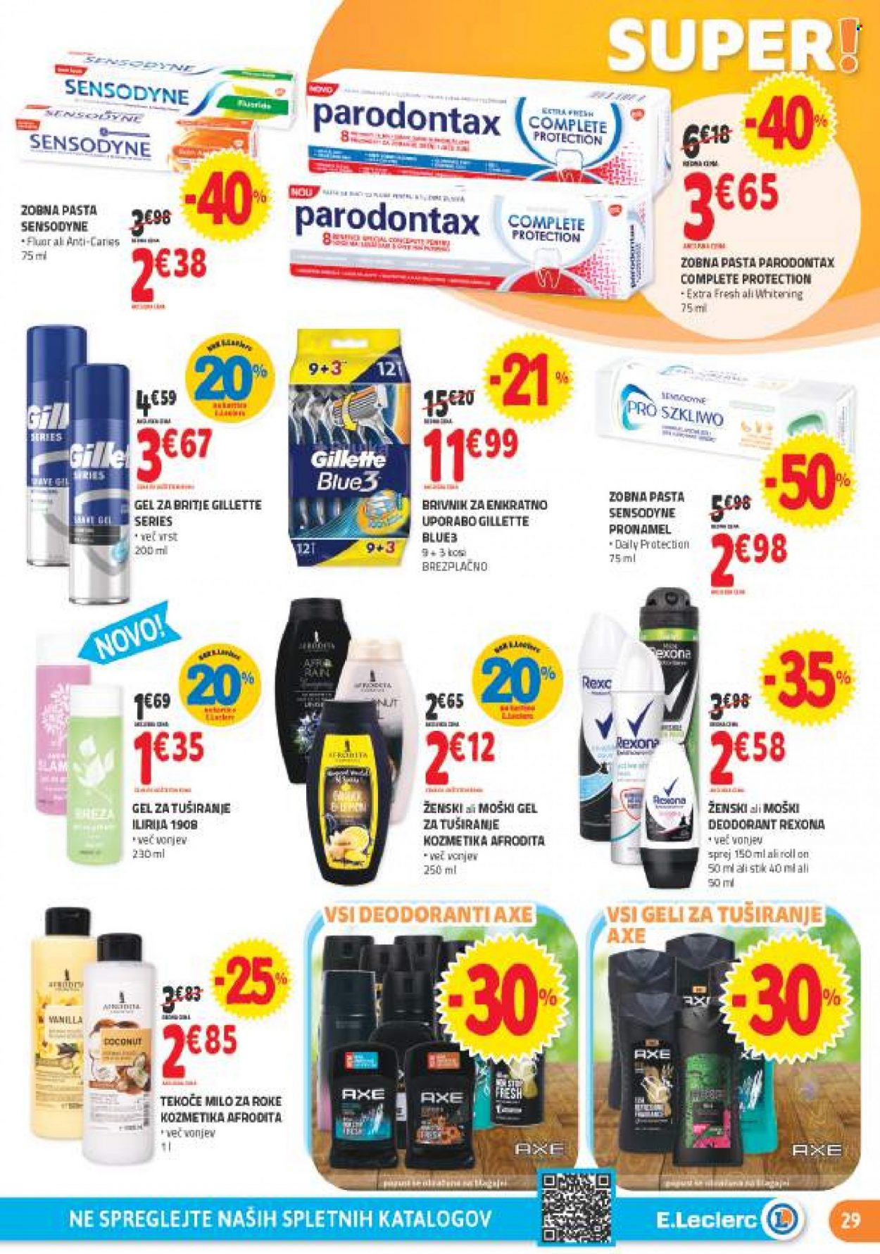 E.Leclerc katalog - 9.11.2022 - 19.11.2022. Stran 29