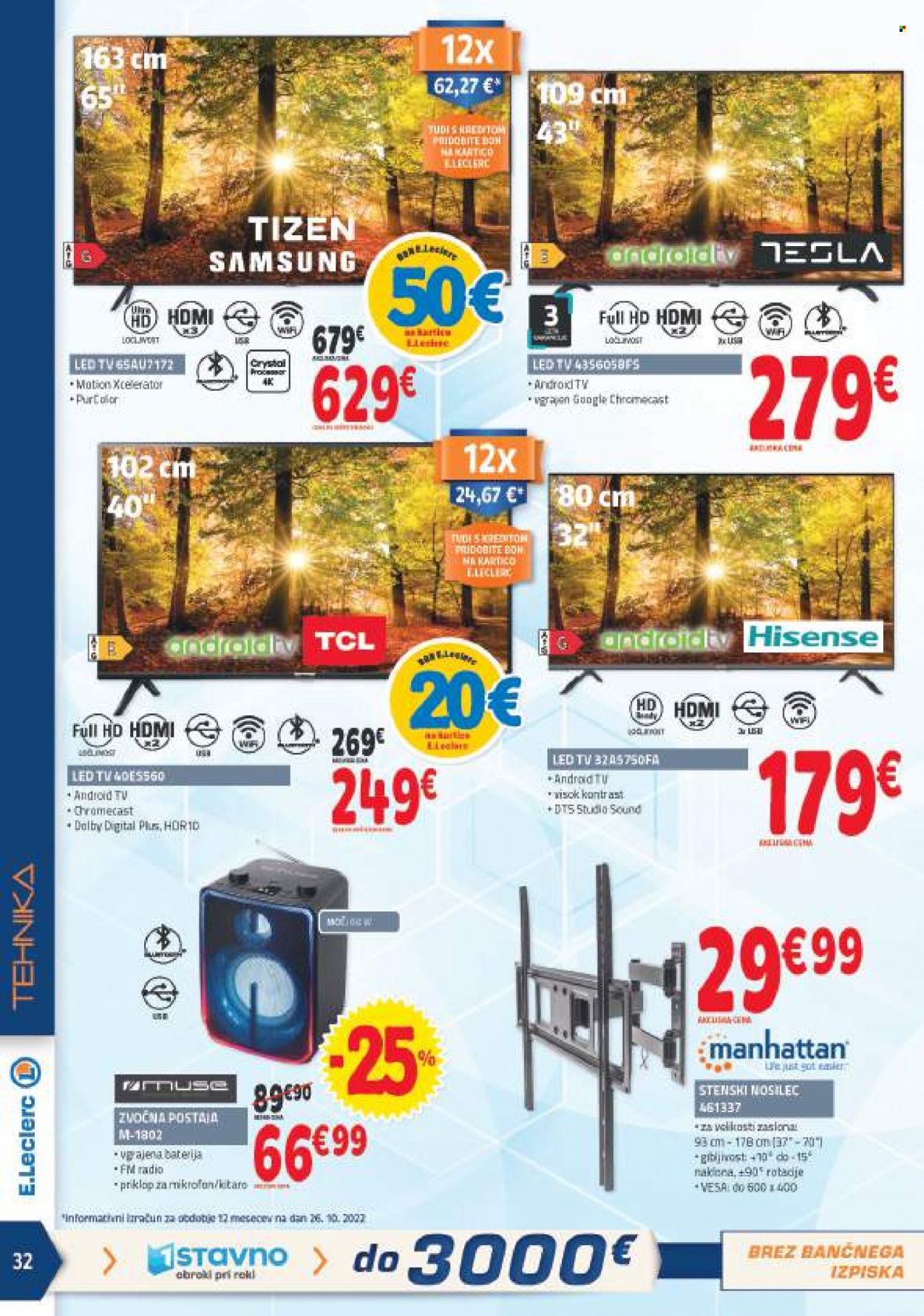 E.Leclerc katalog - 9.11.2022 - 19.11.2022. Stran 32