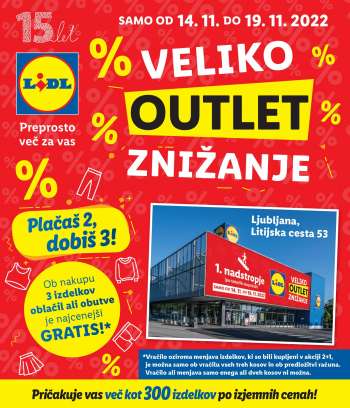 Lidl katalog - 14.11.2022 - 19.11.2022.