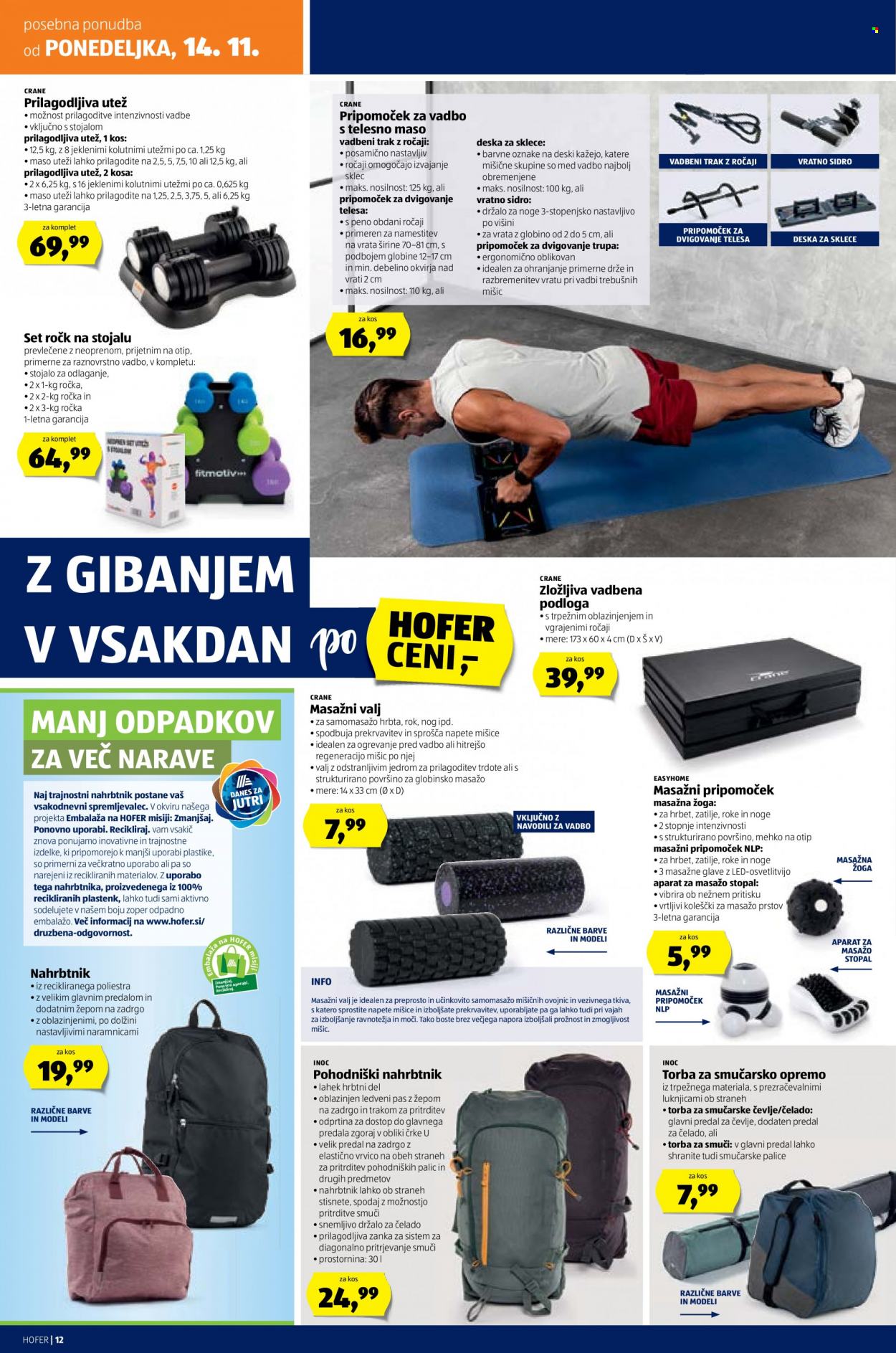 Hofer katalog - 10.11.2022 - 19.11.2022. Stran 12