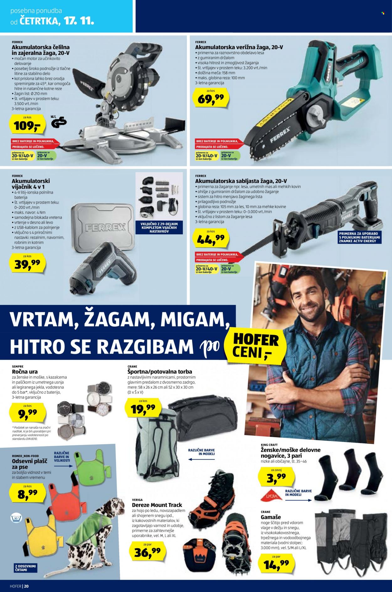 Hofer katalog - 10.11.2022 - 19.11.2022. Stran 20