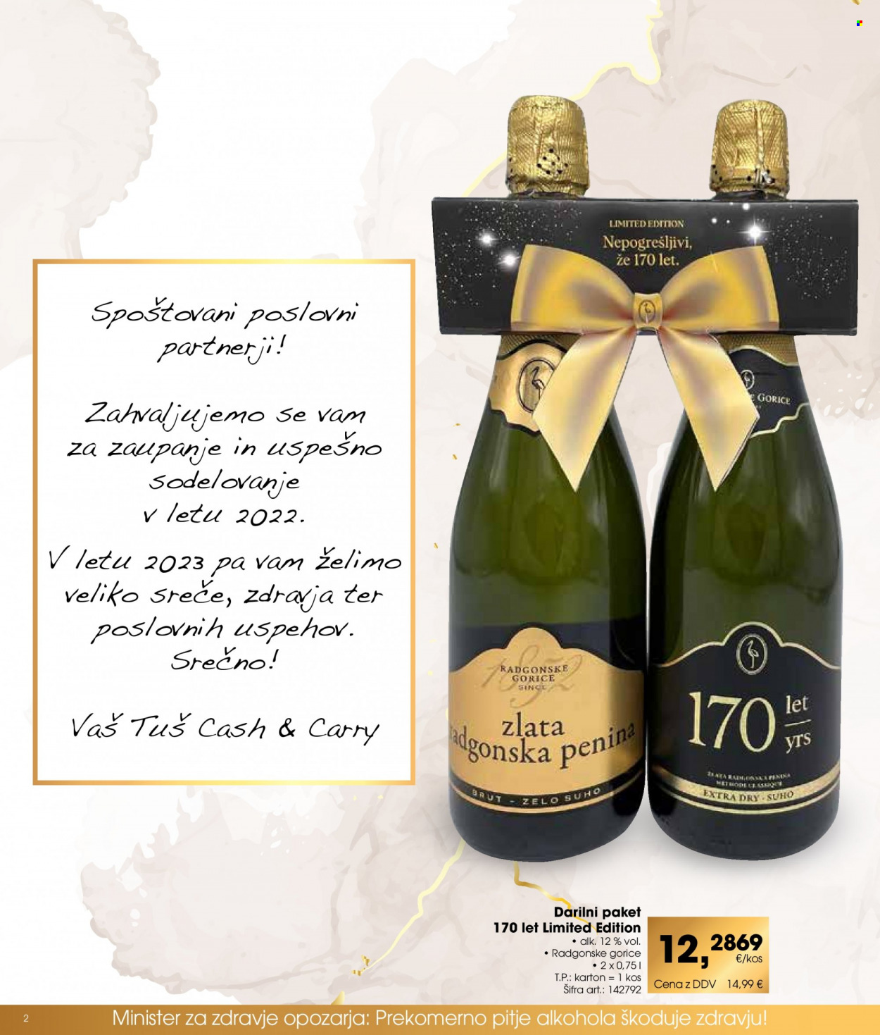 Tuš Cash & Carry katalog - 10.11.2022 - 12.1.2023. Stran 2