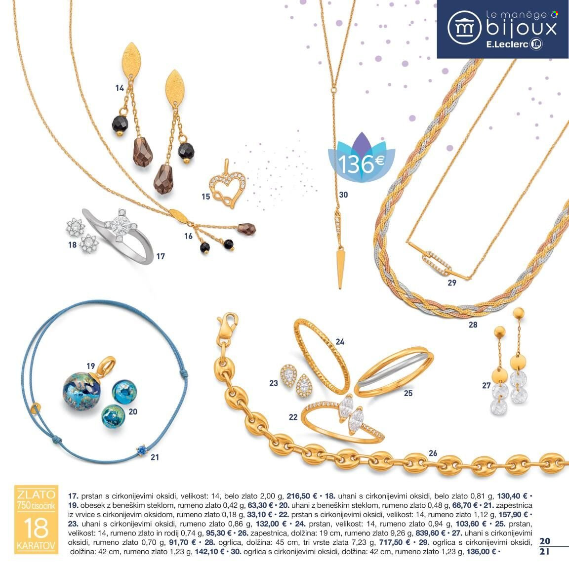 E.Leclerc katalog - 9.11.2022 - 31.12.2022. Stran 21