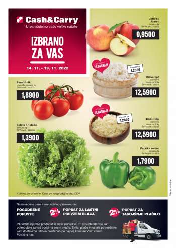 Mercator Cash & Carry katalog - 14.11.2022 - 19.11.2022.