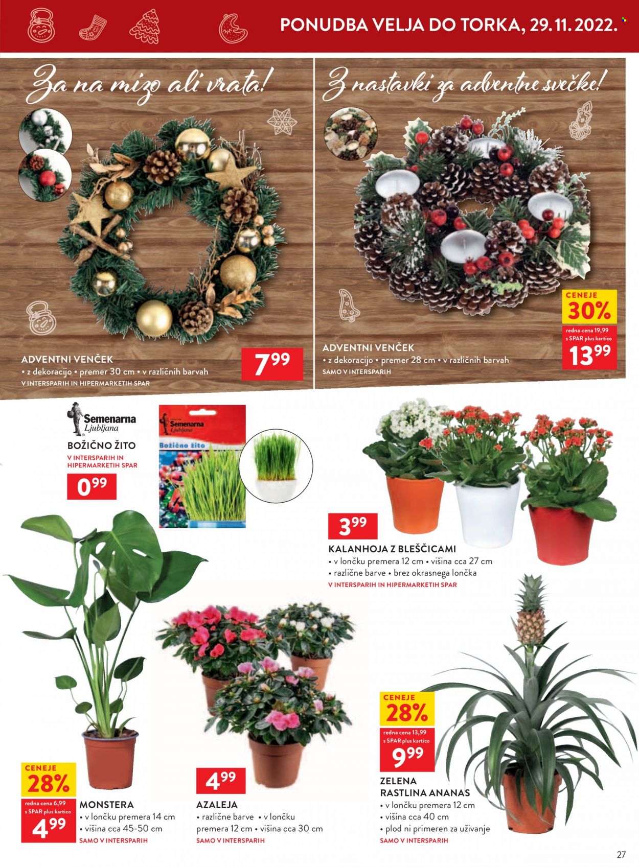 SPAR katalog - 16.11.2022 - 29.11.2022. Stran 27
