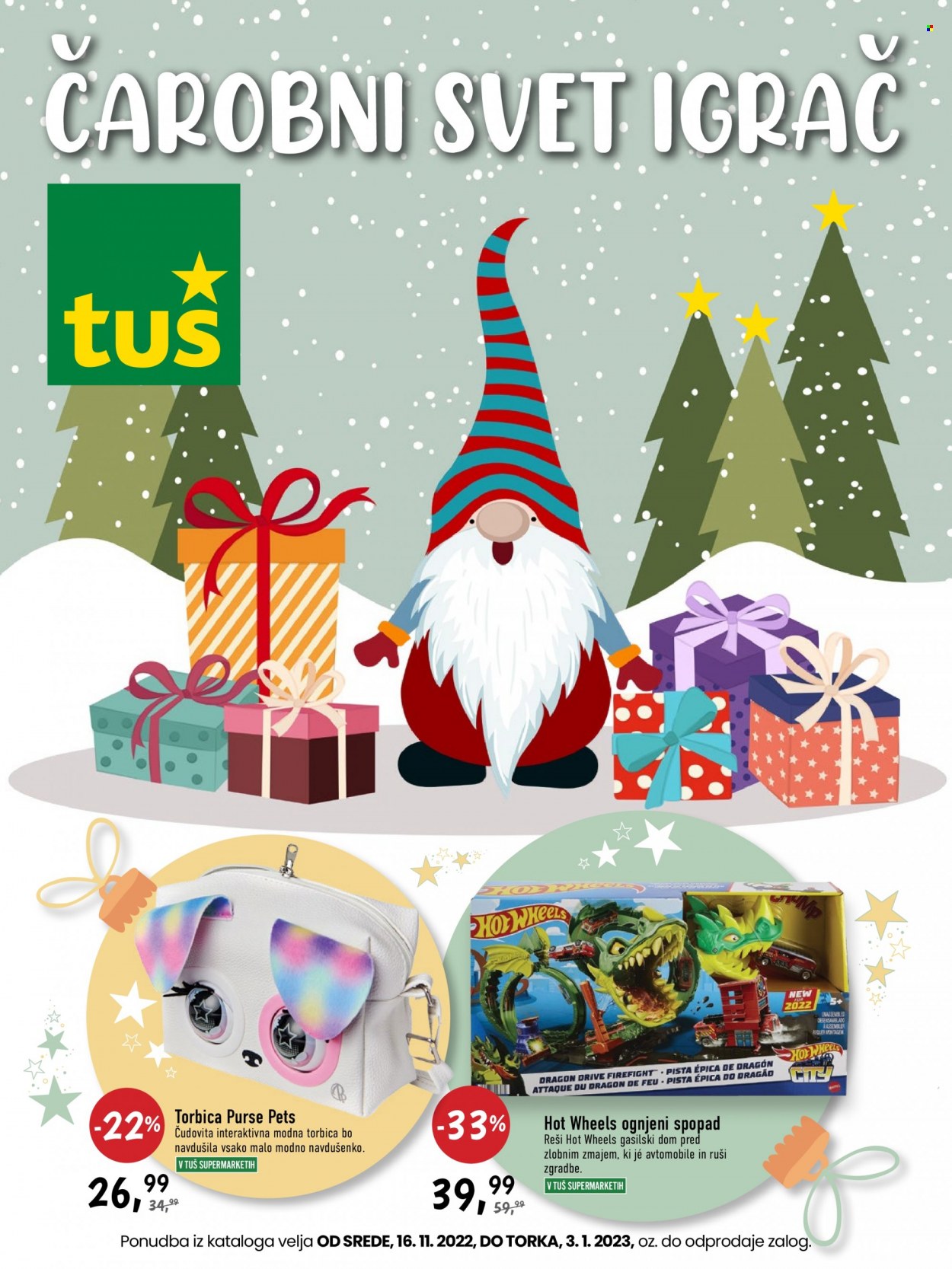 Tuš katalog - 16.11.2022 - 3.1.2023. Stran 1