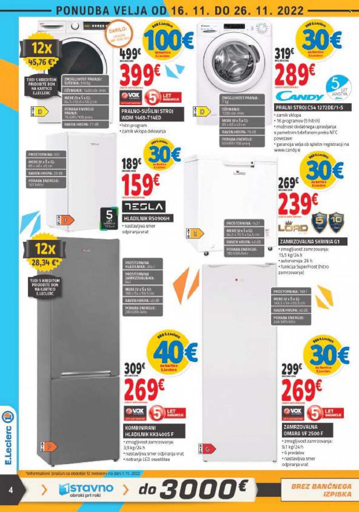E.Leclerc katalog - 16.11.2022 - 26.11.2022. Stran 4