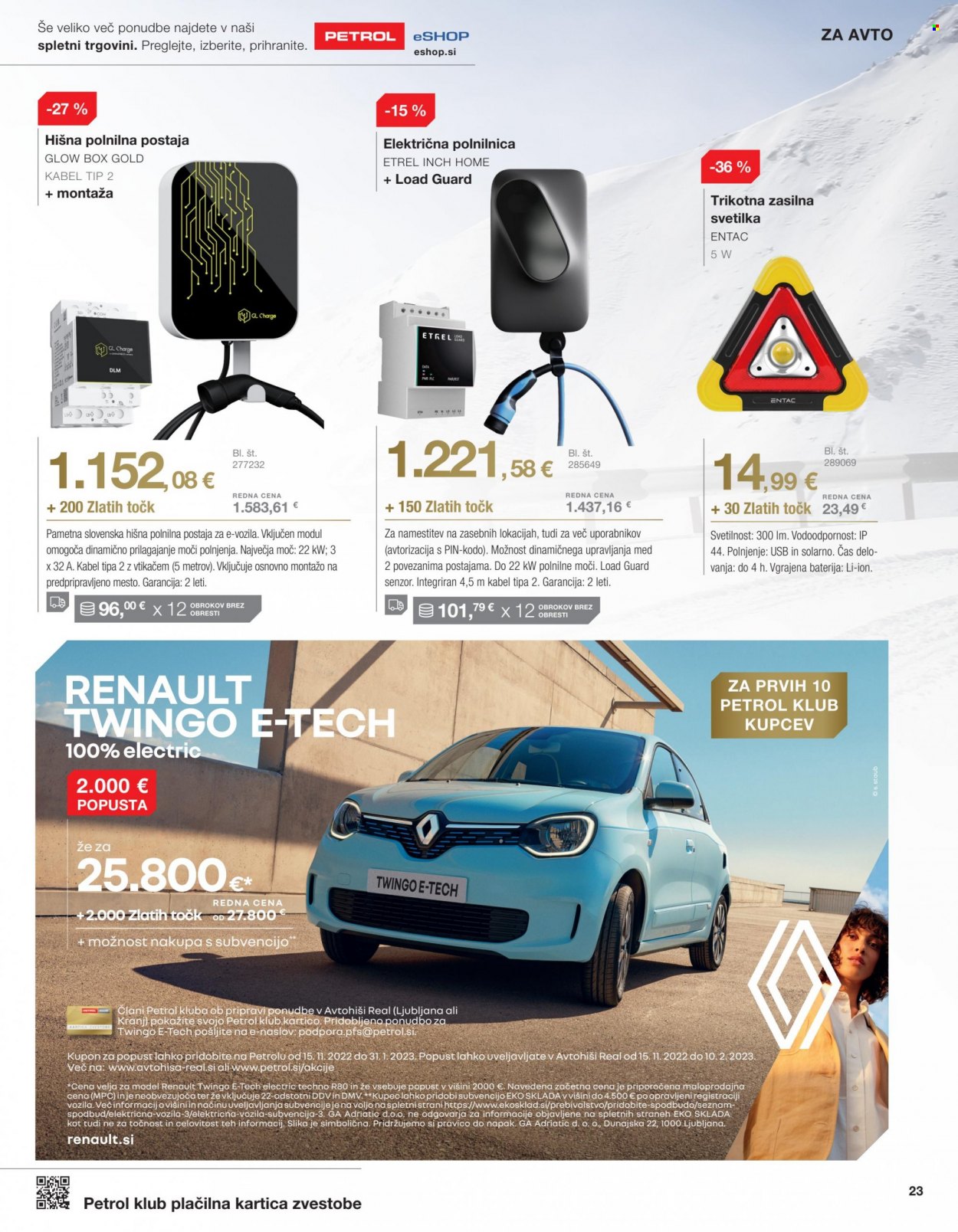 Petrol katalog - 15.11.2022 - 31.1.2023. Stran 23